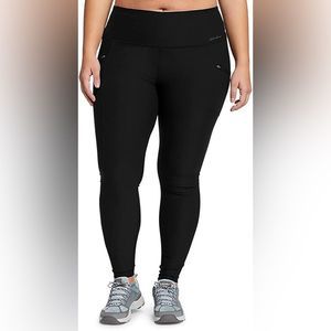 Women’s Eddie Bauer Black trail tight leggings 2X